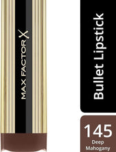 Max Factor Colour Elixir Lipstick 145 Deep Mahogany Long Wearing Fuller-Look