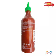 Flying Goose ® Thai Sriracha Hot Chilli Sauce Large 730ml Bottle Vegan 🇹🇭
