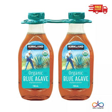 Kirkland Signature Organic Blue Agave All Purpose Sweetener 736ml (Pack of 2)