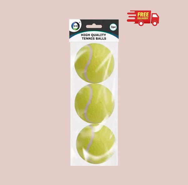 3 Pack Tennis Balls Sport Outdoor Practice Cricket Ball Beach Dog Ball