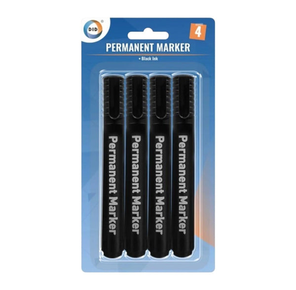 4 x  Permanent Markers Quick Drying Marker Pen Home Office
