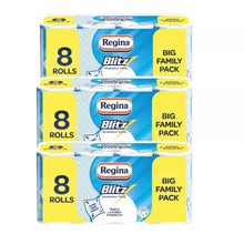 Regina Blitz Household Towels 3-Ply Kitchen Roll 70 Sheets White Big Family Pack