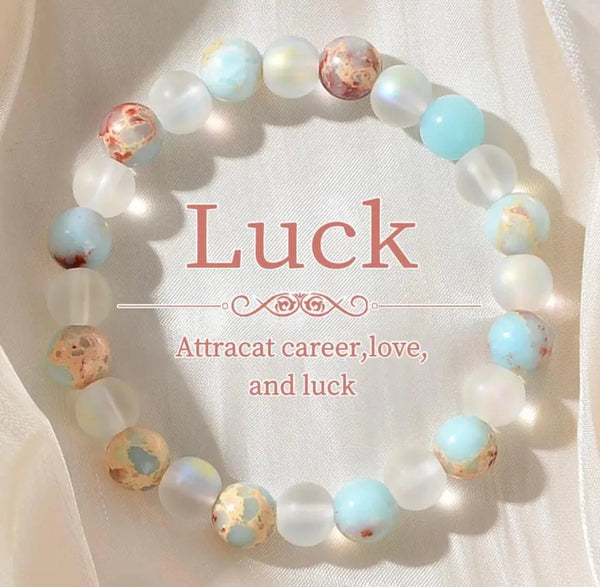 Handmade Shoushan Stone Bohemian Bracelet for Luck, Career & Love Jewellery