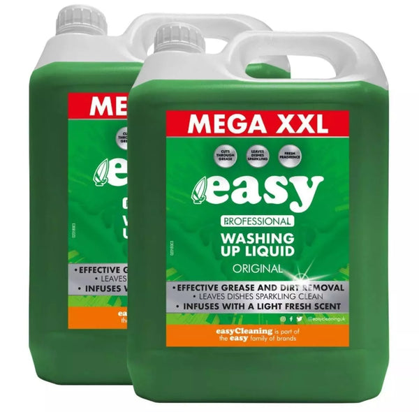 Easy Professional Dish Washing Up Liquid Original Kitchen Soap 5-Litres Pack