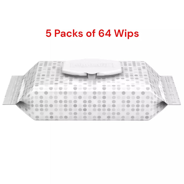 Kirkland Signature Moist Flushable Toilet Wipes Premoistened 64 Wipes (10 Pack)