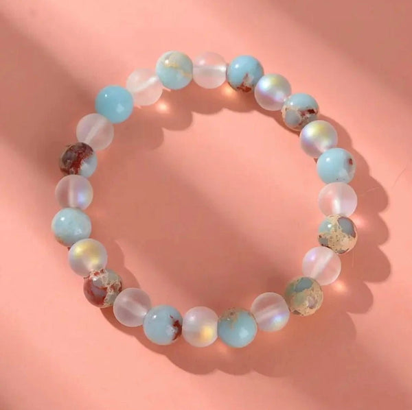 Handmade Shoushan Stone Bohemian Bracelet for Luck, Career & Love Jewellery