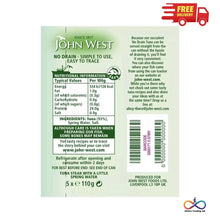 John West No Drain Tuna Steak in Spring Water Pack of 5 x 110g