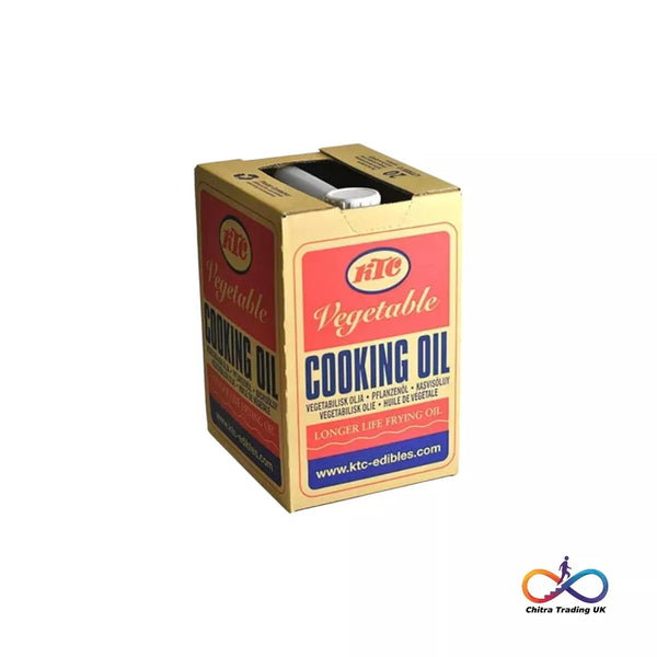KTC Vegetable Soybean Cooking Oil High-Quality for Cooking & Frying (20-Liters)