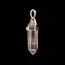 Bullet Crystal Hexagonal Pendant Necklace Women's Natural Quartz DIY Jewellery