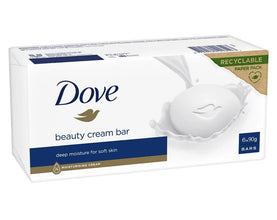 Dove Beauty Cream Bar Moisturising Hand & Body Wash for Soft Skin 6-Packs of 90g