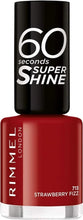 Rimmel 60 Seconds Super Shine Nail Polish Varnish 8ml Fast Dry Choose Your Shade