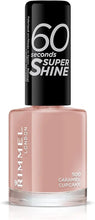 Rimmel 60 Seconds Super Shine Nail Polish Varnish 8ml Fast Dry Choose Your Shade