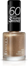 Rimmel 60 Seconds Super Shine Nail Polish Varnish 8ml Fast Dry Choose Your Shade