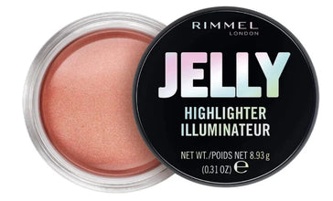 Rimmel London Jelly Highlighter Blusher Women's Shimmer Glow Face Makeup (8.93g)