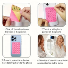 Silicone Suction Cup Phone Holder | Secure Grip for Mobile & Tablet