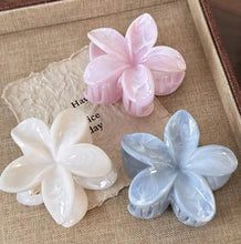 Flower Hair Claw Clips Hawaiian Flower Hair Claw Clips Hair Hold Jaw Clip