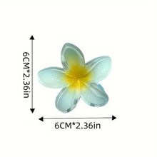 Flower Hair Claw Clips Hawaiian Flower Hair Claw Clips Hair Hold Jaw Clip