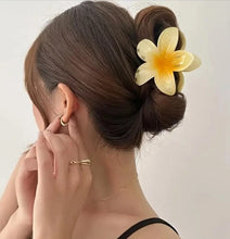 Flower Hair Claw Clips Hawaiian Flower Hair Claw Clips Hair Hold Jaw Clip