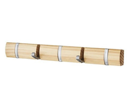 Foldable Flip 5-Hook Wall Mounted Coat Rack – Space-Saving, Modern & Durable