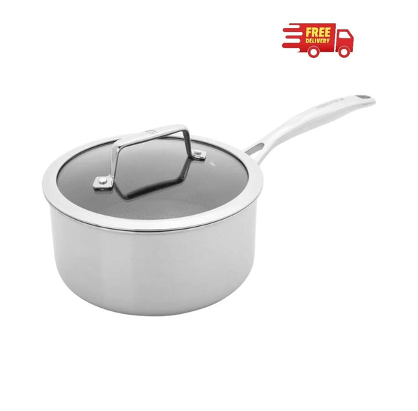HENCKELS Paradigm Tri-Ply Stainless Steel 11 Piece Non-Stick Cookware Set