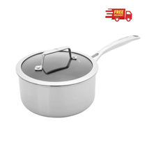 HENCKELS Paradigm Tri-Ply Stainless Steel 11 Piece Non-Stick Cookware Set