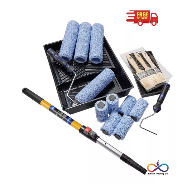 Harris Trade Big Box Roller and Brush 19 Piece Set